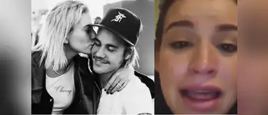 La belieber es un mar de lágrimas al enterarse del compromiso de Justin Bieber Influencer peruana llora al enterarse del compromiso de Justin Bieber y Hailey Baldwin