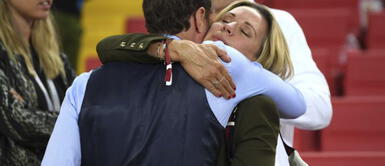 Esposa del DT de Inglaterra da lección de amor. (Foto: Redes sociales) Esposa de DT de Inglaterra da lección de amor