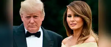 La primera dama de Estados Unidos cautivó a la prensa internacional con su espectacular prenda. Melania Trump y el vestido que la convirtió en una princesa Disney en Londres