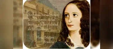 Una mujer socialista y escritora de padre peruano y madre francesa Una mujer socialista y escritora de padre peruano y madre francesa