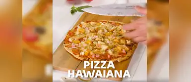 Deliciosa pizza hawaiana Deliciosa pizza hawaiana