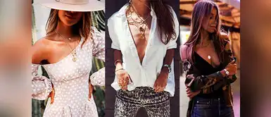 Aprende a usar la tendencia de collares múltiples con los siguientes consejos Cinco tips para usar collares múltiples durante esta temporada