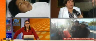 Afectados por la intoxicación fueron trasladados a diferentes nosocomios de Lima. Situación de mujer embarazada tras intoxicación en Ayacucho