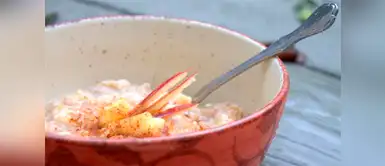 Esta es la receta de la nutritiva avena de manzana Inicia tu día lleno de energía con la nutritiva receta del quaker de manzana