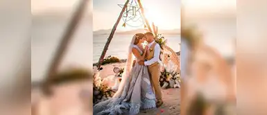 Este es el hermoso vestido que esta enamorando a todos en redes sociales ¿Vestidos que brillan en la oscuridad? Esta novia hizo su sueño realidad