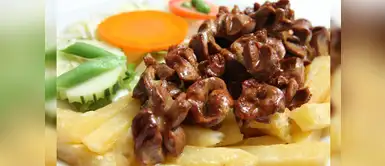 ¿Cómo preparar mollejitas saltadas con crema de rocoto? Aprende a preparar unas deliciosas mollejitas saltadas con crema de rocoto