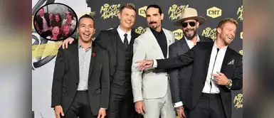 Los Backsteet Boys sorprendieron a sus fans en un ascensor don cantaron y se tomaron selfies con ellos Los Backstreet Boys sorprendieron a sus fans en un ascensor