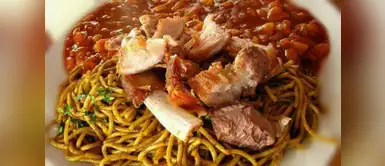 Aprende a preparar una sabrosa carapulcra con sopa seca y chancho a la caja china Aprende a preparar una sabrosa carapulcra con sopa seca y chancho a la caja china