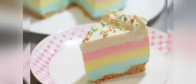 ¿Cómo se prepara una tarta arcoíris sin horno? Aprende a hacer una deliciosa y divertida tarta arcoíris sin horno