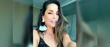 La actriz sigue la tendencia de los palazos con este outfit Aprende a combinar el pantalón palazzo al estilo de Carmen Villalobos