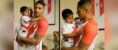 Paolo Guerrero sorprendió al niño símbolo de la Teletón Paolo Guerrero sorprendió al niño símbolo de la Teletón 2018