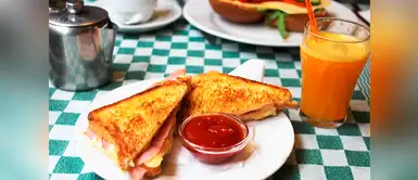 Aprende a preparar este delicioso desayuno ¿Panini y jugo para un desayuno nutritivo? Aquí la receta