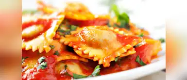¿Cómo se prepara los ravioles en salsa roja? Comparte con tu familia un rico plato de ravioles en salsa roja
