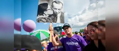 Víctor Manuelle encabeza campaña de prevención del Alzheimer Víctor Manuelle encabeza caminata por el mal del Alzheimer