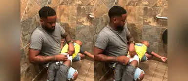 Padres solicitan instalación de cambiadores de pañales en baño de hombres Padres solicitan instalación de cambiadores de pañales en baño de hombres