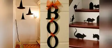 Estas espeluznantes decoraciones traerán todo el espíritu del Halloween a tu hogar Decora tu casa para Halloween con estás sencillas manualidades