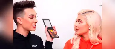 Kylie Jenner lució su fabuloso e increíble maquillaje. (Foto: YouTube/ Captura) Kylie Jenner y su increíble maquillaje de Halloween a manos de James Charles