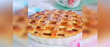 Este postre es ideal para compartir con tu familia Disfruta de un delicioso pie de manzana hecho por ti