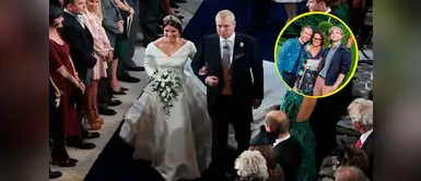 Vestido fue elegante y voluminoso. Diseñador peruano confeccionó vestido de novia de la princesa Eugenia