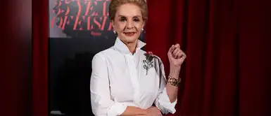 Carolina Herrera dio fuertes declaraciones sobre el vestir de las mujeres "Mujeres adultas no deben vestir como jóvenes”, menciona Carolina Herrera