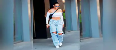 Esta prenda llegó para quedarse y hacerte ver fabulosa. Jeans de pierna ancha regresan para quedarse en tu clóset