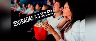 Cadena de cines ofrecerá entradas a 5 soles Conocida cadena de cines ofrece entradas a 5 soles