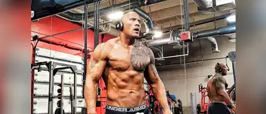 Dwayne Johnson es uno de los actores mejores pagados de Hollywood. Foto: Instagram Conoce la impresionante rutina de entrenamiento y dieta de ‘La Roca’