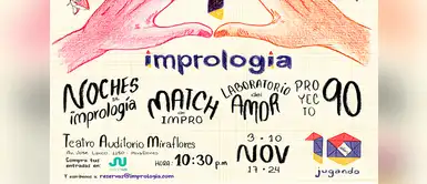 Conoce más sobre la técnica de la impro con el Festival Imprólogo. Festival Imprólogo: cuatro espectáculos durante todo noviembre