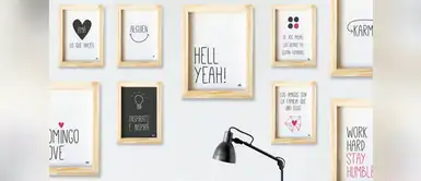 Decora tazas, cuadros y paredes con estas ideas Siete ideas para decorar con pensamientos positivos tu casa