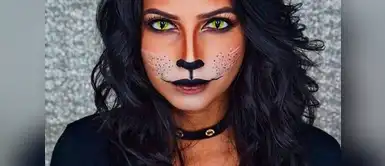 No dudes añadir una bincha con orejas para darle el toque final al 'look'. Recrea un maquillaje de gato para Halloween con estos sencillos pasos