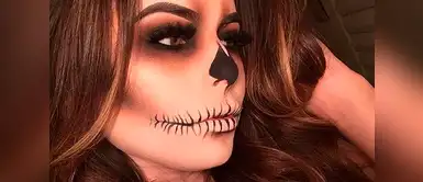 El maquillaje de calavera es el balance ideal entre lo aterrador y lo glamoroso. Luce un maquillaje de calavera para este Halloween siguiendo estos pasos