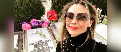 Instagram: Luis Miguel: Aracely Arámbula confirma la muerte de Marcela Basteri | Netflix | Telemundo Aracely Arámbula confirma muerte de la madre de Luis Miguel
