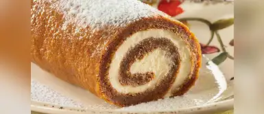 Saborea un delicioso pionono de manjar blanco Saborea un delicioso pionono de manjar blanco