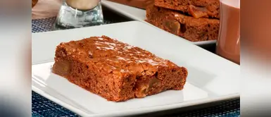 Así se prepara el brownie de plátano para diabéticos Así se prepara el brownie de plátano para diabéticos