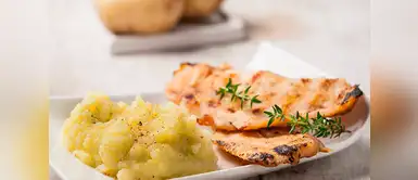 Engríe a tu familia con un puré de pallares con pollo a la plancha Engríe a tu familia con un puré de pallares con pollo a la plancha