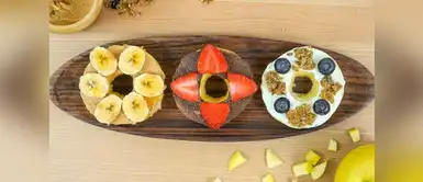 Comienza tu día con energía con unas donas saludables y batido de chocolate Comienza tu día con energía con unas donas saludables y batido de chocolate