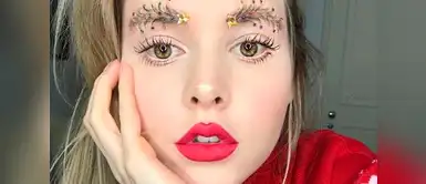 ¡Son la mejor manera de subirnos la fiebre festiva! Cejas al estilo árbol navideño son la última tendencia en Instagram