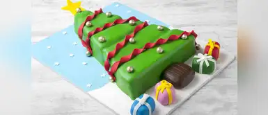 Festeja la llegada de diciembre con este rico christmas cake Festeja la llegada de diciembre con este rico christmas cake