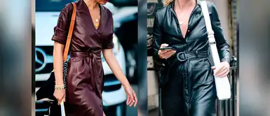 Inspírate con las alternativas de atuendos que hemos seleccionado. Vestidos de cuero: la prenda que puedes de usar para ir a la oficina y la fiesta