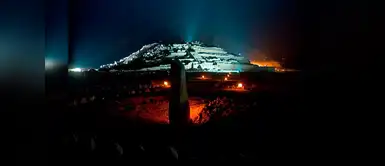 Ciudad Sagrada de Caral se iluminará para recibir el 2019 Ciudad Sagrada de Caral se iluminará para recibir el 2019