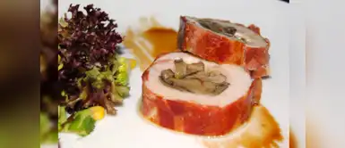Prepara unas ricas pechugas rellenas con ragú de hongos con ensalada navideña Prepara unas ricas pechugas rellenas con ragú de hongos con ensalada navideña