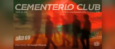 Cementerio Club despide el año con concierto íntimo Cementerio Club despide el año con concierto íntimo