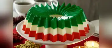Disfruta de estas fiestas con una deliciosa gelatina tricolor navideña Disfruta de estas fiestas con una deliciosa gelatina tricolor navideña