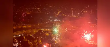 Pirotécnicos usados en Navidad aumentó la contaminación Pirotécnicos usados en Navidad aumentó la contaminación