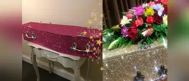 Empresa vende ataúdes con glitter para brillar hasta el final de tus días Empresa vende ataúdes con glitter para brillar hasta el final de tus días