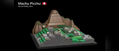 Machu Picchu podría tener set en Lego si gana votación en internet Machu Picchu podría tener set en Lego si gana votación en internet