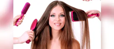 Esta es la manera correcta de cepillar el cabello Esta es la manera correcta de cepillar el cabello