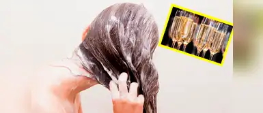 ¿Te lavarías el cabello con champagne? Truco de belleza se ha hecho viral ¿Te lavarías el cabello con champagne? Truco de belleza se ha hecho viral