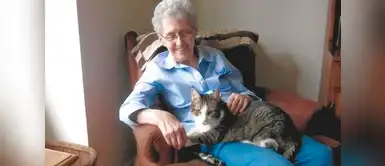 Anciana y su gata eran tan íntimas que fallecieron el mismo día Anciana y su gata eran tan íntimas que fallecieron el mismo día