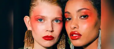 El rubor y la sombra de ojos se combinan en la última tendencia de maquillaje El rubor y la sombra de ojos se combinan en la última tendencia de maquillaje